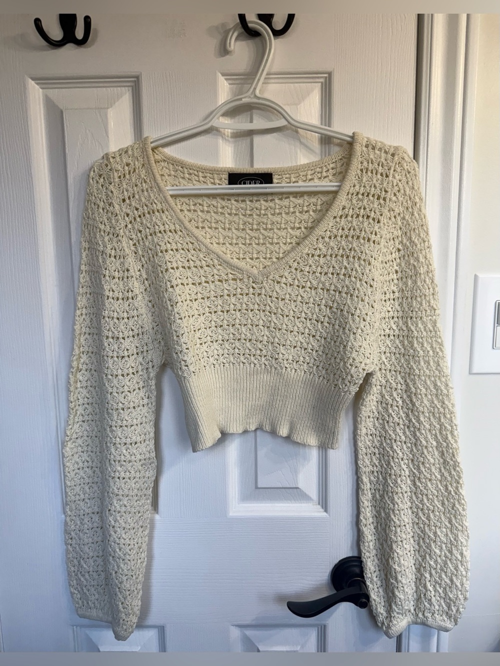 Cider Cropped Knit Top